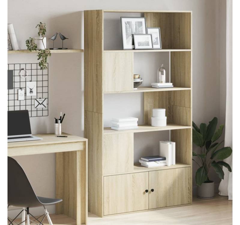 vidaXL Bücherregal, Bücherregal Sonoma-Eiche 100x36x189 cm Holzwerkstoff von vidaXL
