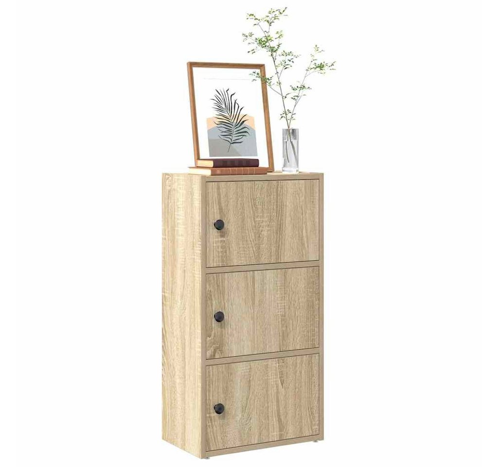 vidaXL Bücherregal, Bücherregal Sonoma-Eiche 40x24x77 cm Holzwerkstoff vidaXL Bücherregal, Bücherregal Sonoma-Eiche 40x24x77 cm Holzwerkstoff von vidaXL