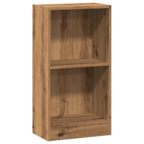 vidaXL Bücherregal, Bücherschrank Regal mit Stauraum, Standregal für Wohnzimmer Büro, Büroregal Aktenregal Aufbewahrungsregal, Artisan-Eiche Holzwerkstoff vidaXL Bücherregal, Bücherschrank Regal mit Stauraum, Standregal für Wohnzimmer Büro, Büroregal Aktenregal Aufbewahrungsregal, Artisan-Eiche Holzwerkstoff von vidaXL