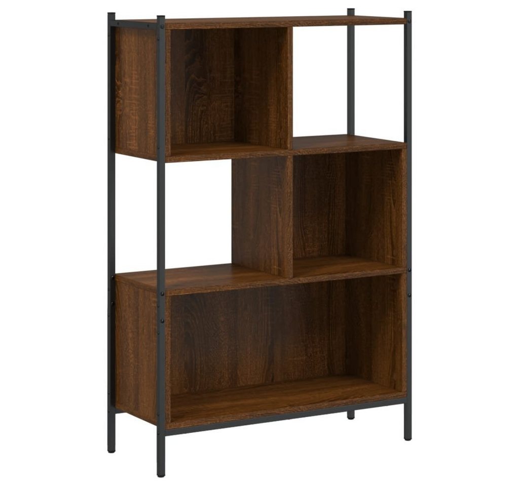 vidaXL Bücherregal Bücherregal Braun Eichen-Optik 72x28x77,5 cm Holzwerkstoff, 1-tlg. von vidaXL