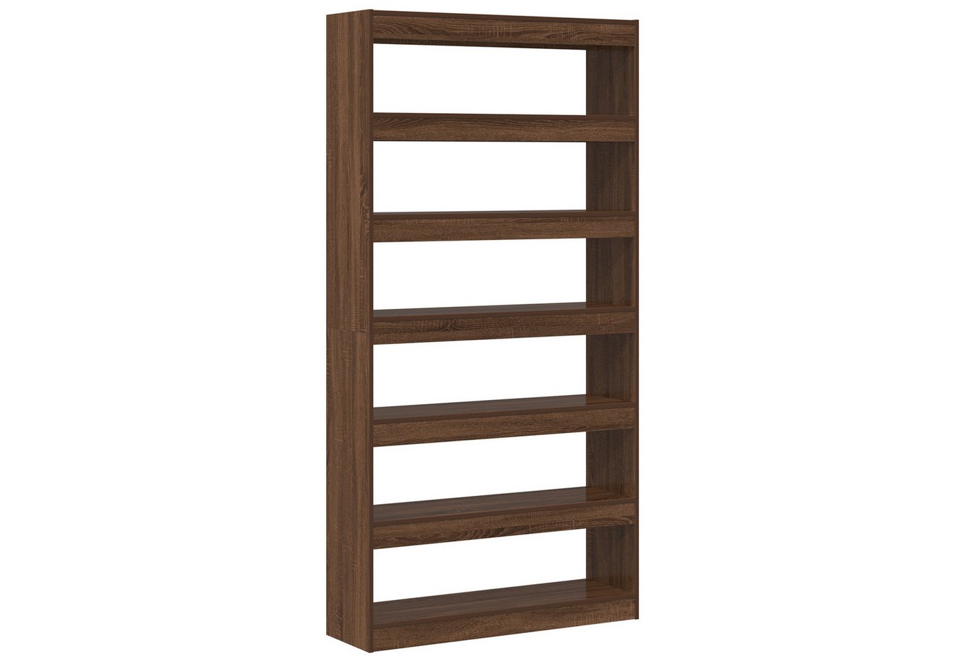vidaXL Bücherregal Bücherregal Braune Eiche Holzwerkstoff 100 x 30 x 198 cm, 1-tlg. vidaXL Bücherregal Bücherregal Braune Eiche Holzwerkstoff 100 x 30 x 198 cm, 1-tlg. von vidaXL