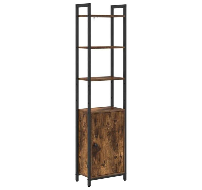 vidaXL Bücherregal Bücherregal Geräucherte Eiche 40 x 24 x 161 cm Holzwerkstoff, 1-tlg. von vidaXL