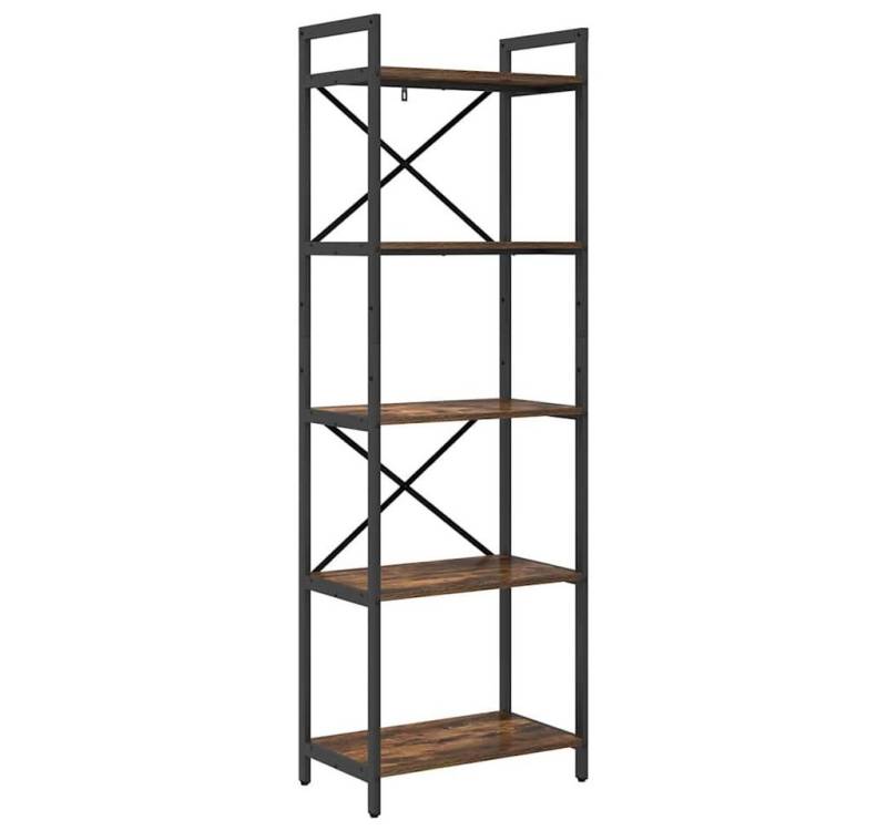 vidaXL Bücherregal Bücherregal Geräucherte Eiche 56 x 34 x 171 cm Holzwerkstoff, 1-tlg. von vidaXL