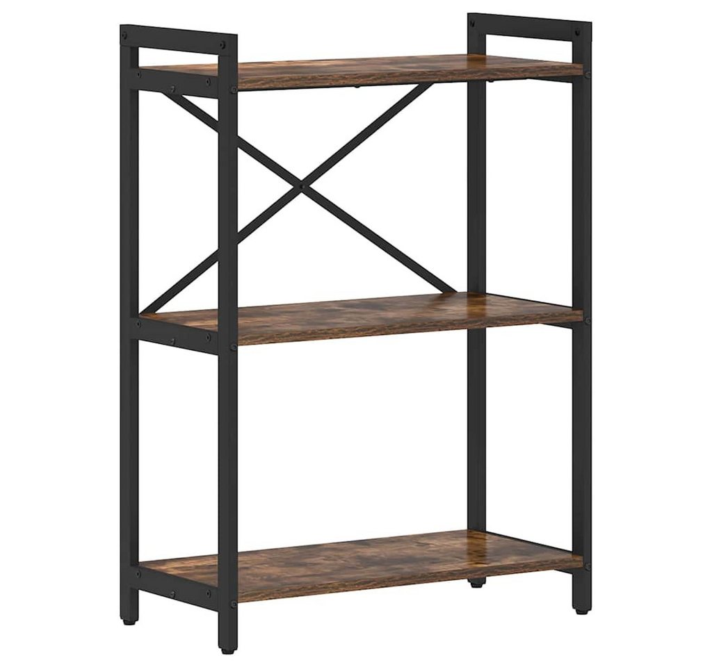 vidaXL Bücherregal Bücherregal Räuchereiche 60 x 30 x 83 cm Holzwerkstoff von vidaXL