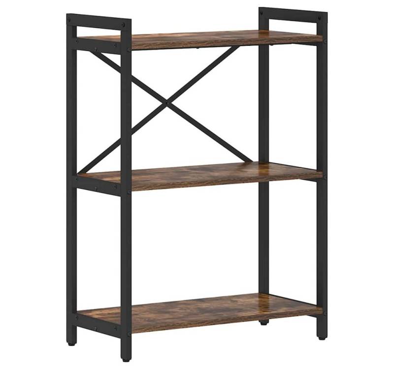 vidaXL Bücherregal Bücherregal Räuchereiche 60 x 30 x 83 cm Holzwerkstoff von vidaXL