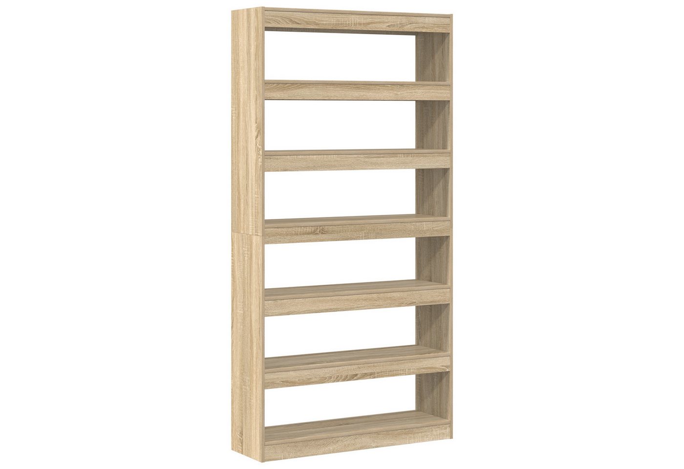 vidaXL Bücherregal Bücherregal Sonoma Eiche Holzwerkstoff 100 x 30 x 198 cm Regale, 1-tlg. vidaXL Bücherregal Bücherregal Sonoma Eiche Holzwerkstoff 100 x 30 x 198 cm Regale, 1-tlg. von vidaXL