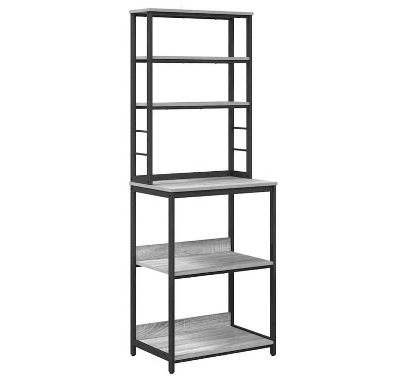 vidaXL Bücherregal Küchenregal Graues Sonoma 60 x 40 x 168 cm Holzwerkstoff, 1-tlg. vidaXL Bücherregal Küchenregal Graues Sonoma 60 x 40 x 168 cm Holzwerkstoff, 1-tlg. von vidaXL