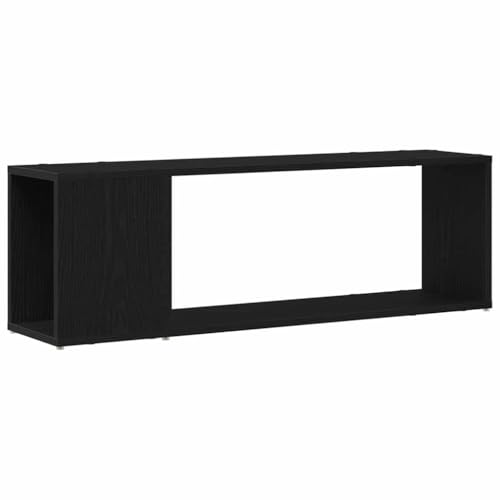 vidaXL Bücherregal Schwarz Eiche 100x24x32 cm Holzwerkstoff vidaXL Bücherregal Schwarz Eiche 100x24x32 cm Holzwerkstoff von vidaXL