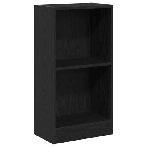 vidaXL Bücherregal Schwarz Eichen-Optik 40x24x76 cm Holzwerkstoff vidaXL Bücherregal Schwarz Eichen-Optik 40x24x76 cm Holzwerkstoff von vidaXL