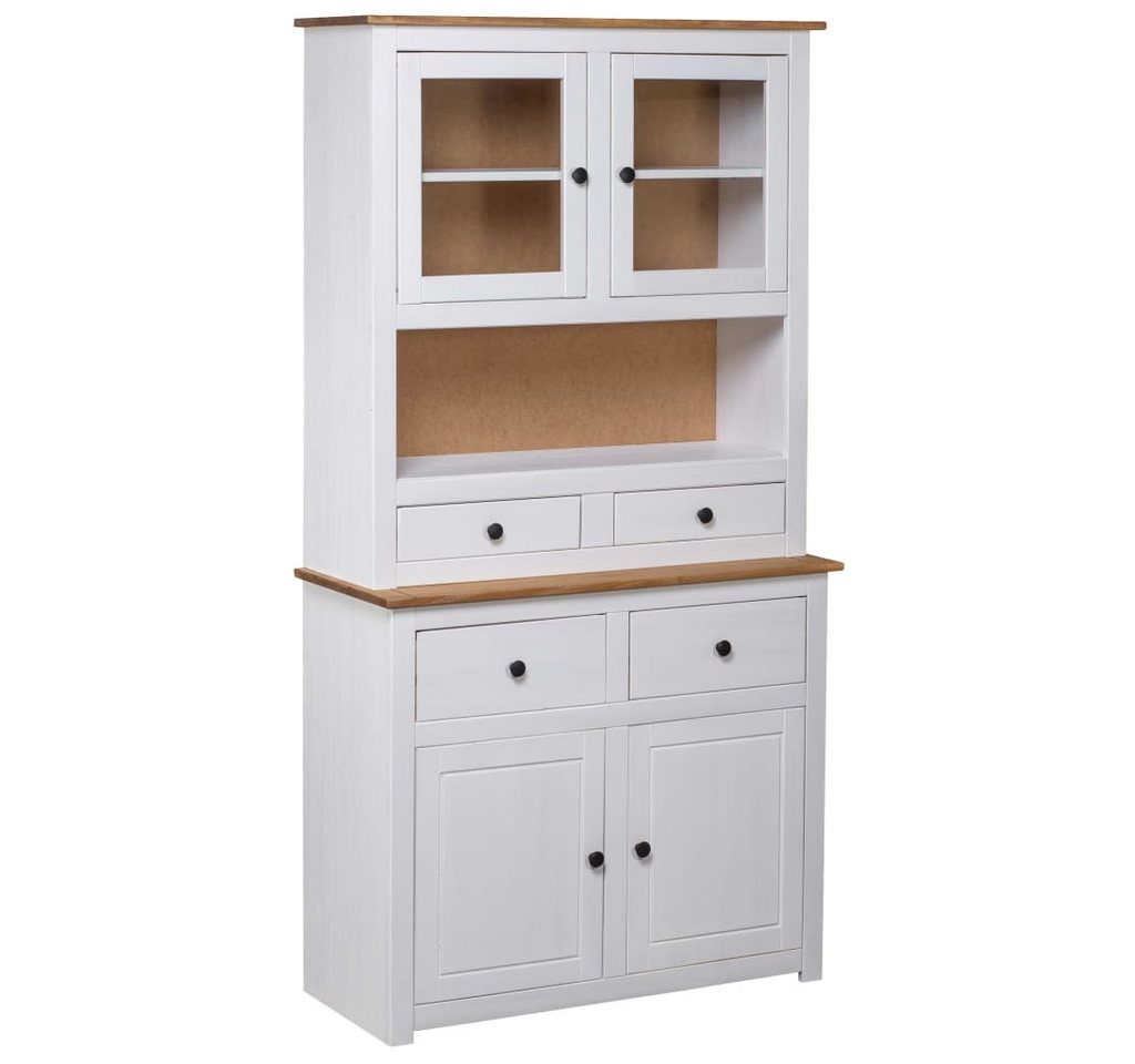 vidaXL Buffet Buffet Weiß 9340,5180 cm Kiefer Massivholz Panama Serie vidaXL Buffet Buffet Weiß 9340,5180 cm Kiefer Massivholz Panama Serie von vidaXL