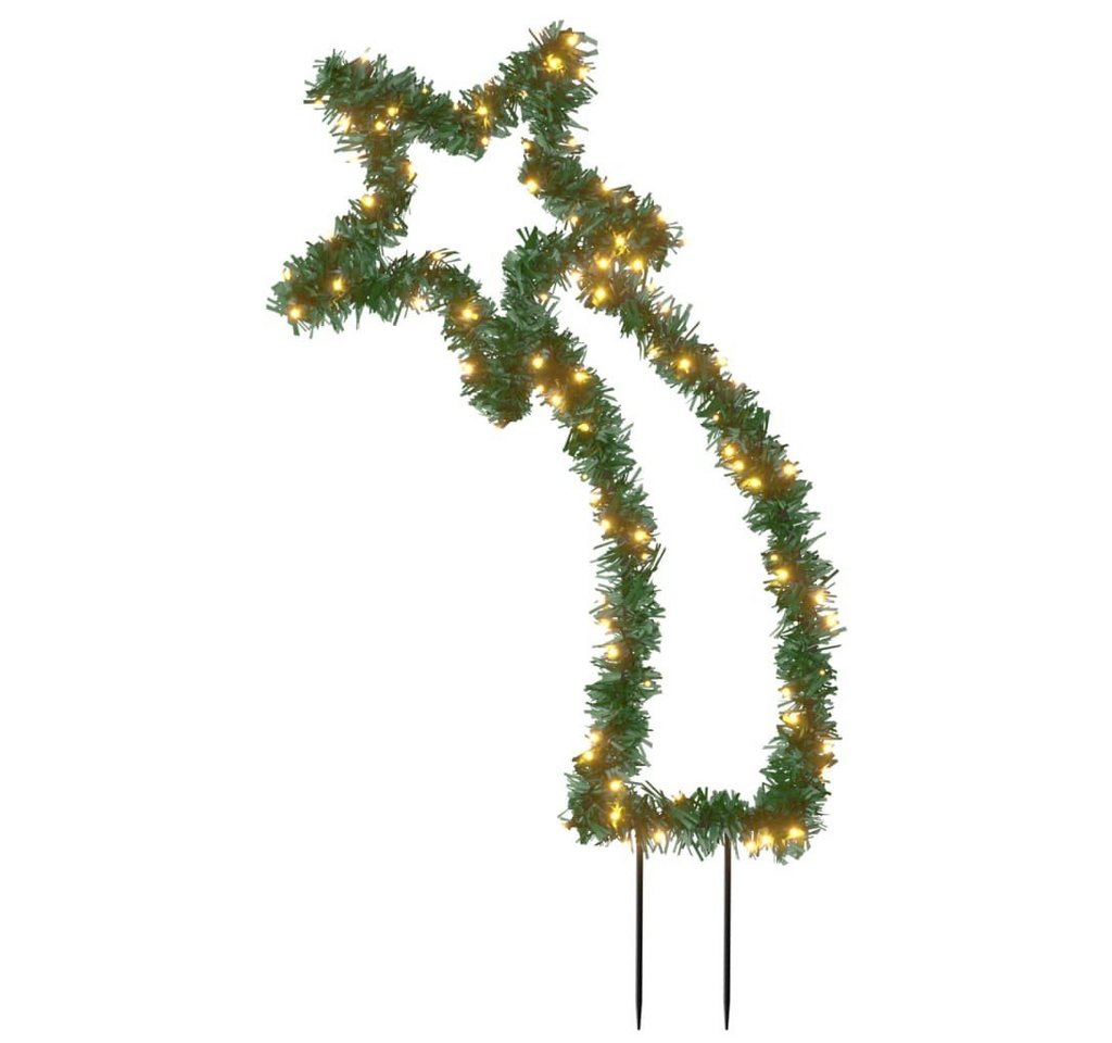 vidaXL Christbaumschmuck Sternschnuppe mit Erdspießen und 115 LEDs 89 cm (1-tlg) von vidaXL