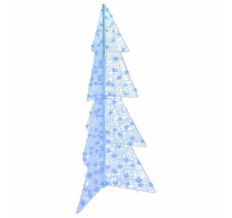 vidaXL Christbaumschmuck Weihnachtsbaum mit 160 LEDs Blau 150 cm Acryl (1-tlg) von vidaXL