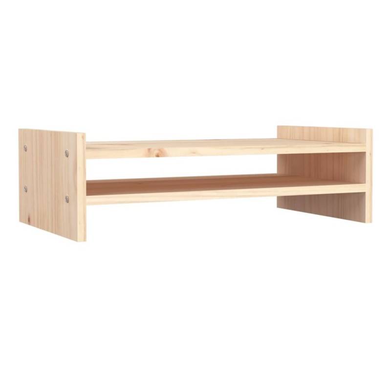 vidaXL Computertisch Monitorständer 50x27x15 cm Massivholz Kiefer von vidaXL
