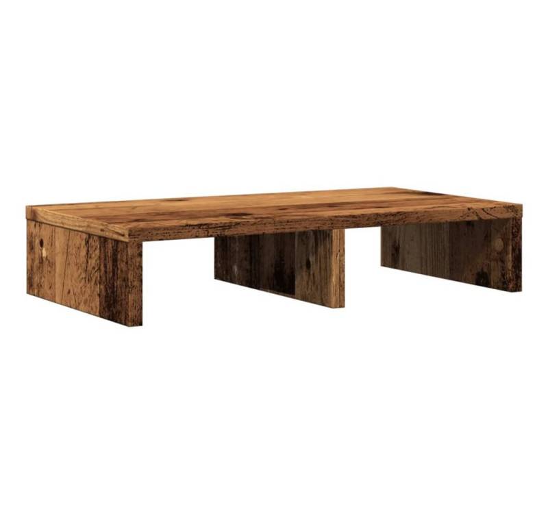 vidaXL Computertisch Monitorständer Altholz-Optik 50x27x10 cm Holzwerkstoff von vidaXL