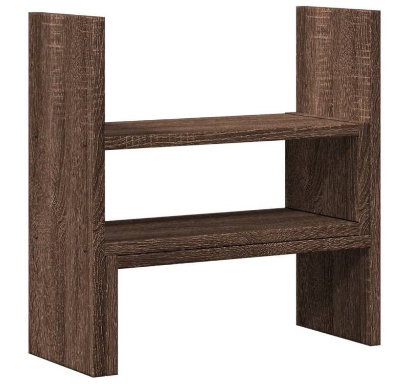 vidaXL Computertisch Schreibtisch-Organizer Verstellbar Eichen-Optik 40x17x41 cm von vidaXL
