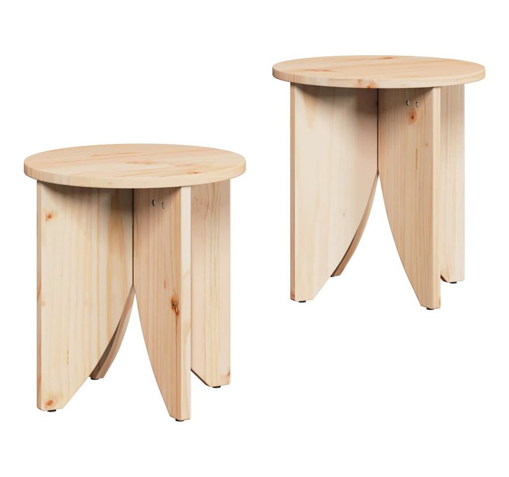 vidaXL Couchtisch Couchtisch 2 pcs Natur 41,5 x 41,5 x 44 cm Massivholz Kiefer vidaXL Couchtisch Couchtisch 2 pcs Natur 41,5 x 41,5 x 44 cm Massivholz Kiefer von vidaXL