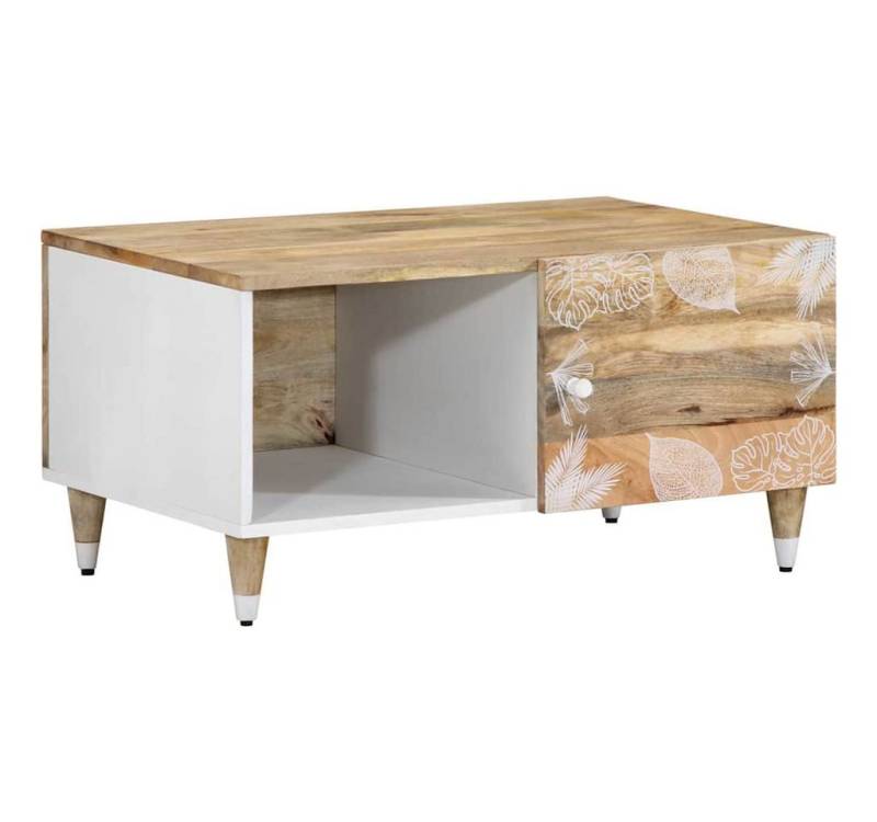 vidaXL Couchtisch Couchtisch 80x50x40 cm Massivholz (1-St) von vidaXL