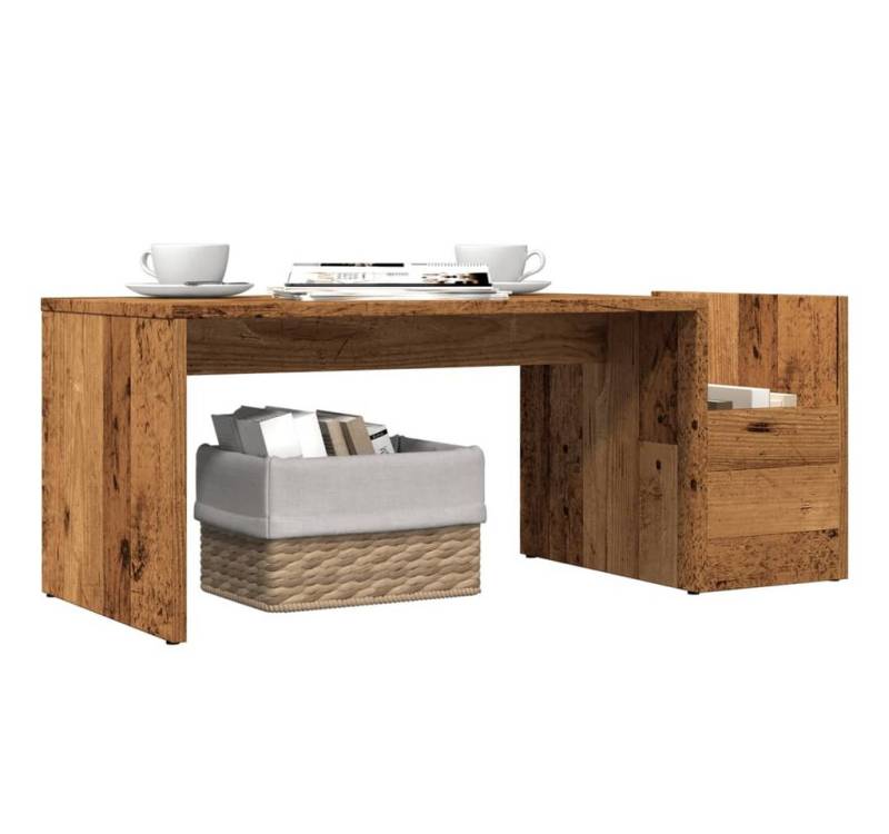 vidaXL Couchtisch Couchtisch Altholz-Optik 90x45x35 cm Spanplatte von vidaXL