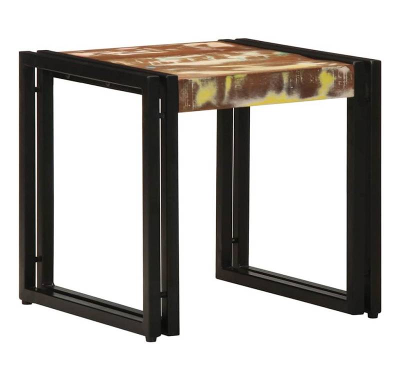 vidaXL Couchtisch Couchtisch Mehrfarbig 40 x 40 x 38 cm recyceltes Massivholz (1-St) von vidaXL