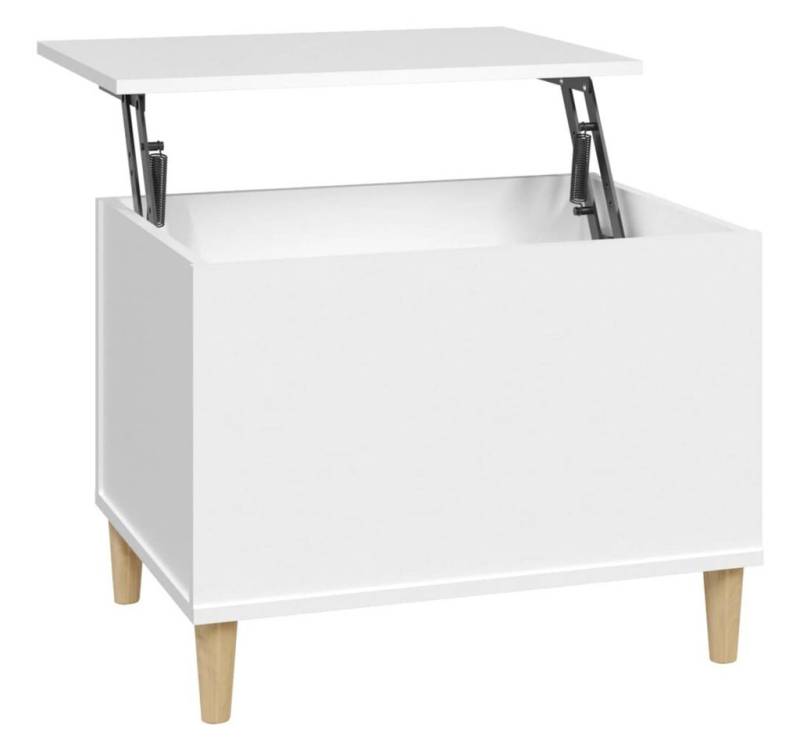 vidaXL Couchtisch Couchtisch Weiß 60x44,5x45 cm Holzwerkstoff (1-St) von vidaXL