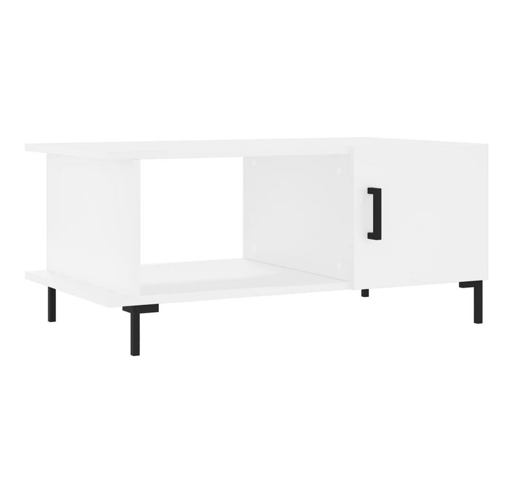 vidaXL Couchtisch Couchtisch Weiß 90x50x40 cm Holzwerkstoff (1-St) von vidaXL