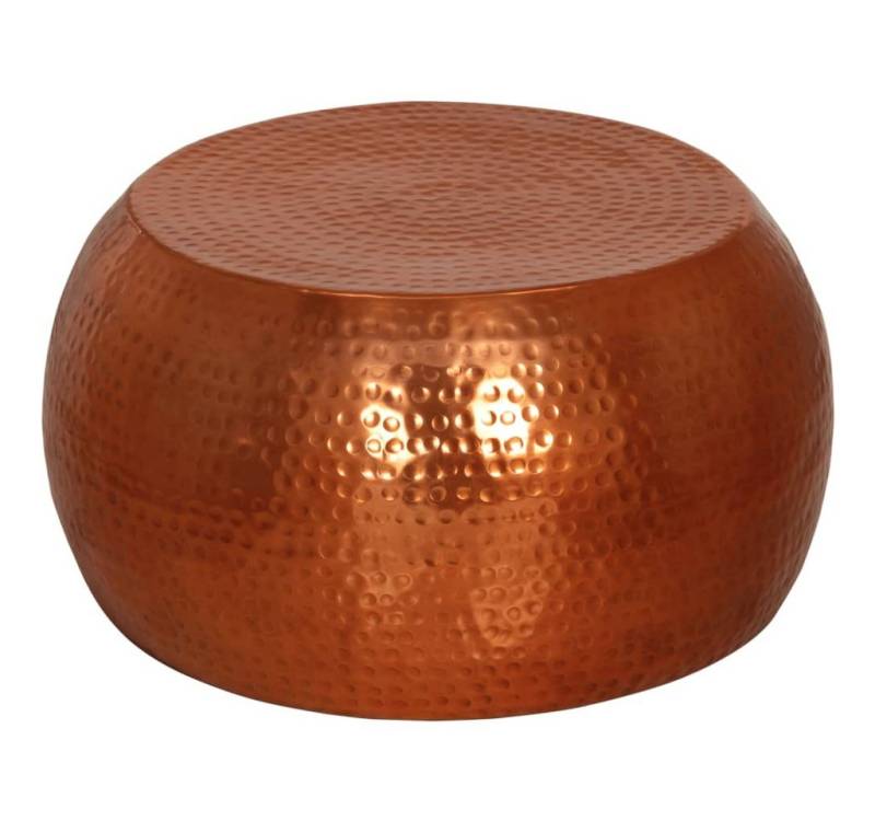 vidaXL Couchtisch Couchtisch Messing Ø55x28 cm Aluminium (1-St) von vidaXL