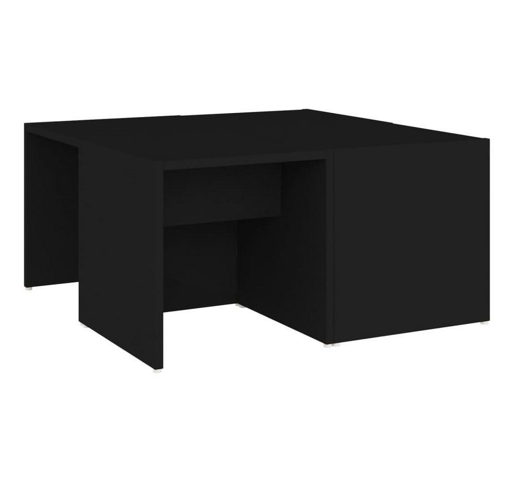 vidaXL Couchtisch Couchtische 4 Stk. Schwarz 33x33x33 cm Holzwerkstoff (4-St) von vidaXL