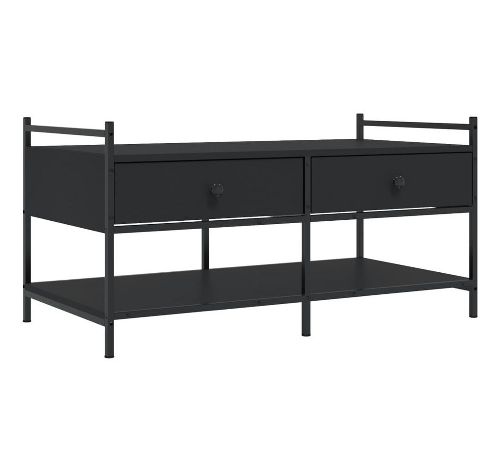 vidaXL Ablagetisch, Couchtisch Schwarz 99x50x50 cm Holzwerkstoff von vidaXL