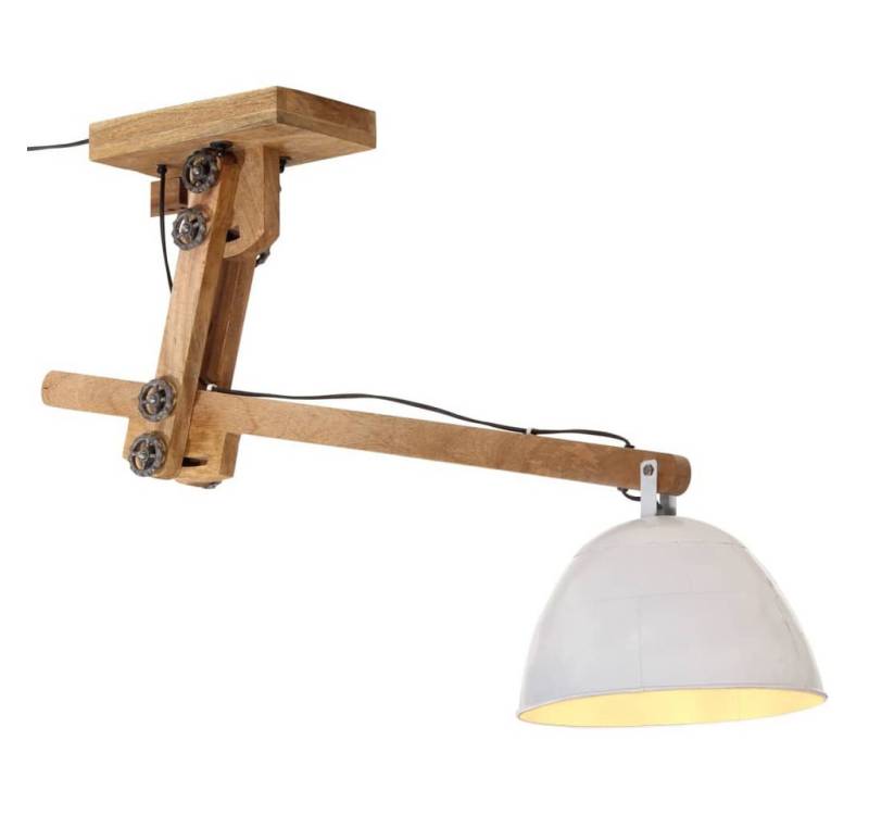 vidaXL Deckenleuchte Deckenleuchte 25 W Weiß 105x30x65-108 cm E27 von vidaXL