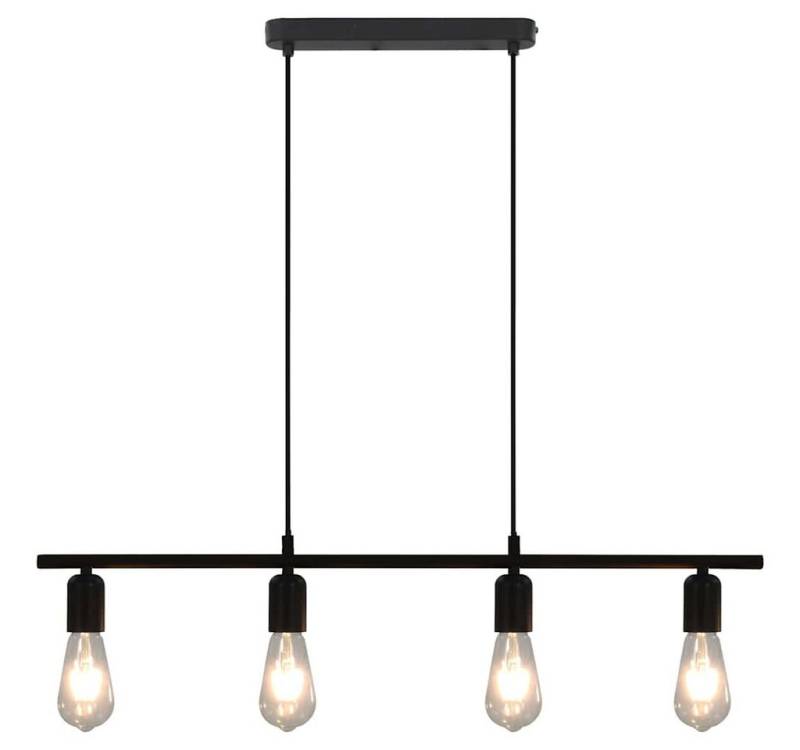 vidaXL Deckenleuchte Deckenleuchte mit Glühlampen 2 W Schwarz 80 cm E27 vidaXL Deckenleuchte Deckenleuchte mit Glühlampen 2 W Schwarz 80 cm E27 von vidaXL