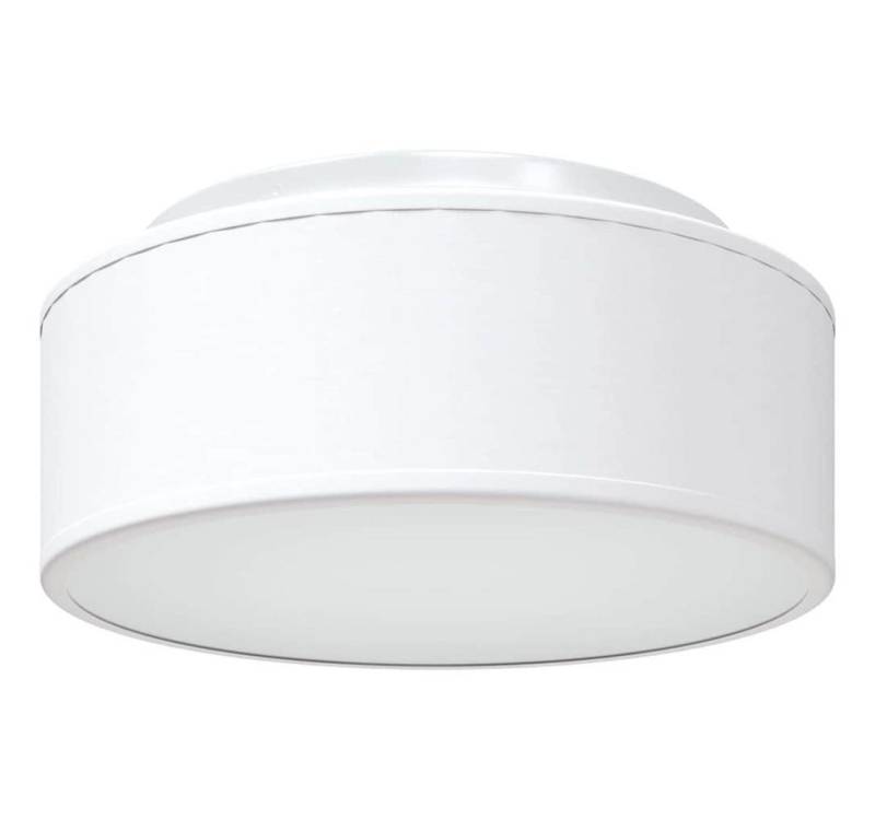 vidaXL Deckenleuchte Deckenlampe Weiß 30 x 13.5 cm Stoff von vidaXL