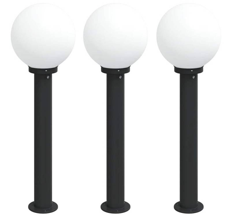 vidaXL Deckenleuchte Pollerleuchten 3 Stück 80 cm Schwarz IP44 vidaXL Deckenleuchte Pollerleuchten 3 Stück 80 cm Schwarz IP44 von vidaXL