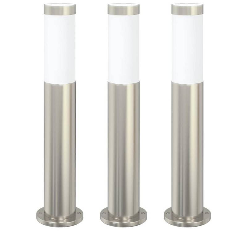 vidaXL Deckenleuchte Pollerleuchten 3er 50 cm Edelstahl IP44 von vidaXL