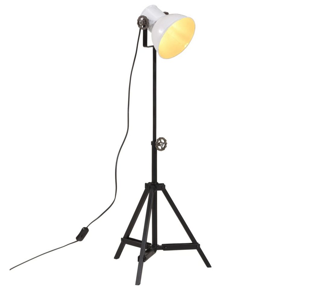 vidaXL Deckenleuchte Stehleuchte 25 W Weiß 35x35x65/95 cm E27 von vidaXL