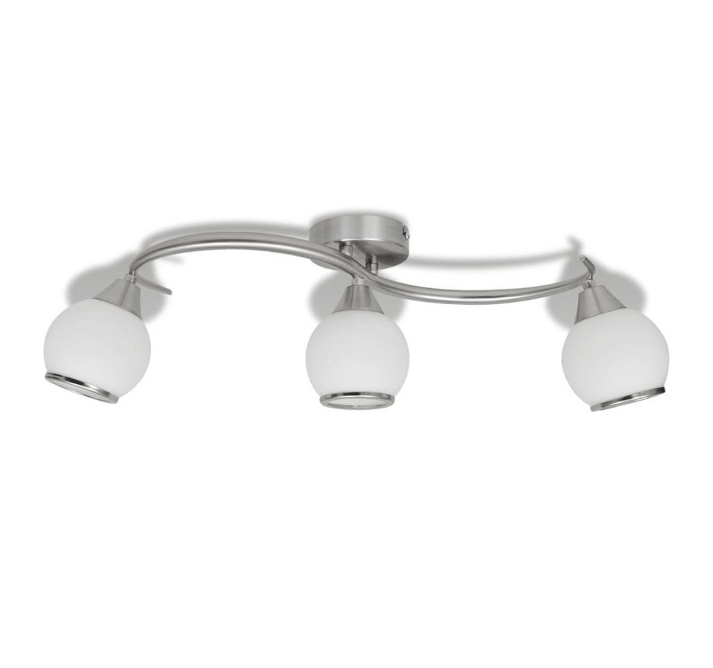 vidaXL Deckenleuchten Deckenlampe Lampe Leuchte Deckenleuchte mit Glasschirme auf geschwunge vidaXL Deckenleuchten Deckenlampe Lampe Leuchte Deckenleuchte mit Glasschirme auf geschwunge von vidaXL