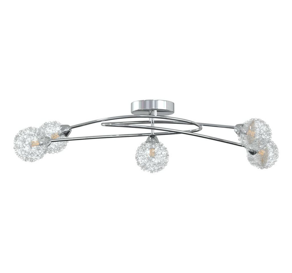 vidaXL Deckenleuchten Deckenleuchte mit Drahtgeflecht-Schirmen für 5 G9 LED-Leuchten vidaXL Deckenleuchten Deckenleuchte mit Drahtgeflecht-Schirmen für 5 G9 LED-Leuchten von vidaXL