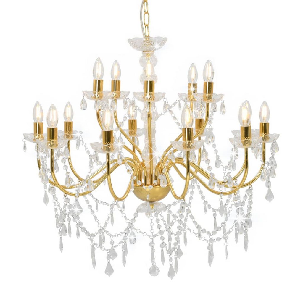 vidaXL Deckenleuchten Lampe Kronleuchter Leuchter Deckenlampe Deckenleuchte Hängelampe 2-lag vidaXL Deckenleuchten Lampe Kronleuchter Leuchter Deckenlampe Deckenleuchte Hängelampe 2-lag von vidaXL