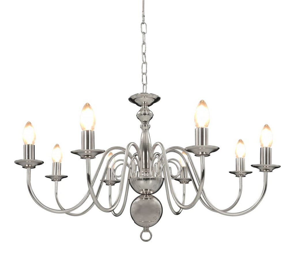 vidaXL Deckenleuchten Lampe Kronleuchter Leuchter Deckenlampe Deckenleuchte Hängelampe Silbe vidaXL Deckenleuchten Lampe Kronleuchter Leuchter Deckenlampe Deckenleuchte Hängelampe Silbe von vidaXL