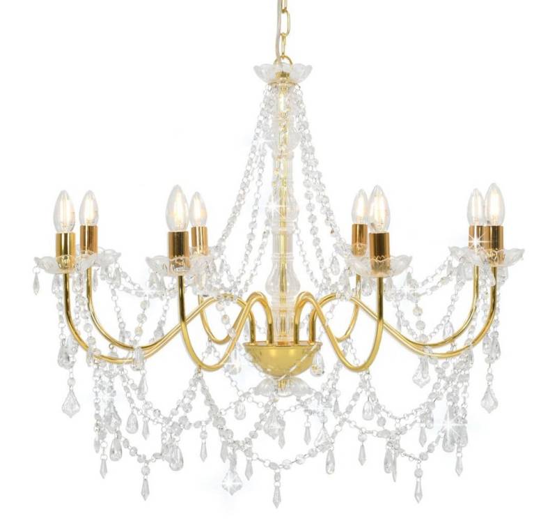 vidaXL Deckenleuchten Lampe Kronleuchter Leuchter Deckenlampe Deckenleuchte Hängelampe mit P von vidaXL