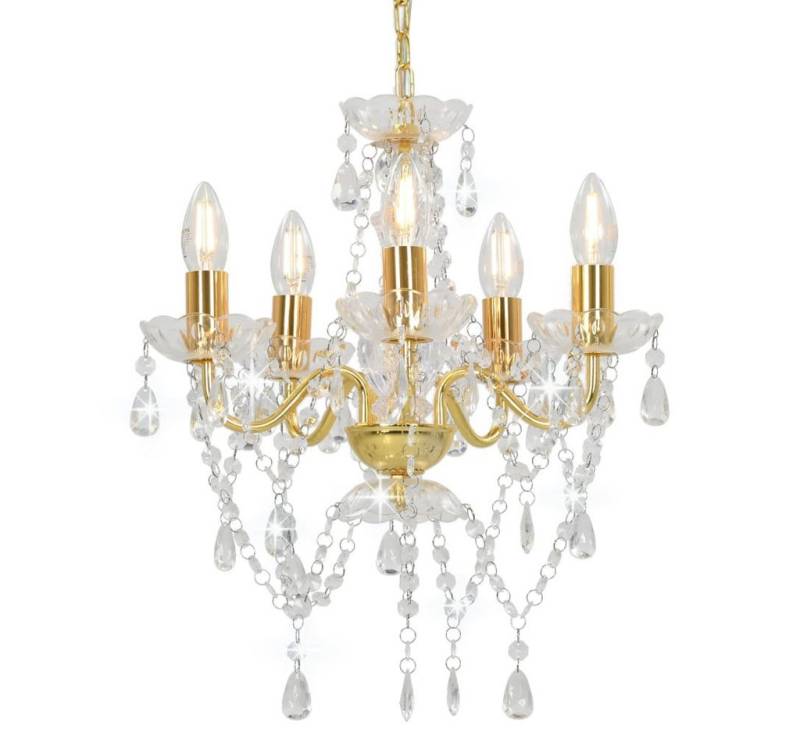 vidaXL Deckenleuchten Lampe Kronleuchter Leuchter Deckenlampe Deckenleuchte Hängelampe mit P von vidaXL