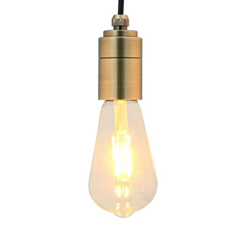 vidaXL Deckenleuchten Lampenfassungen 2 Stk Bronze E27 von vidaXL