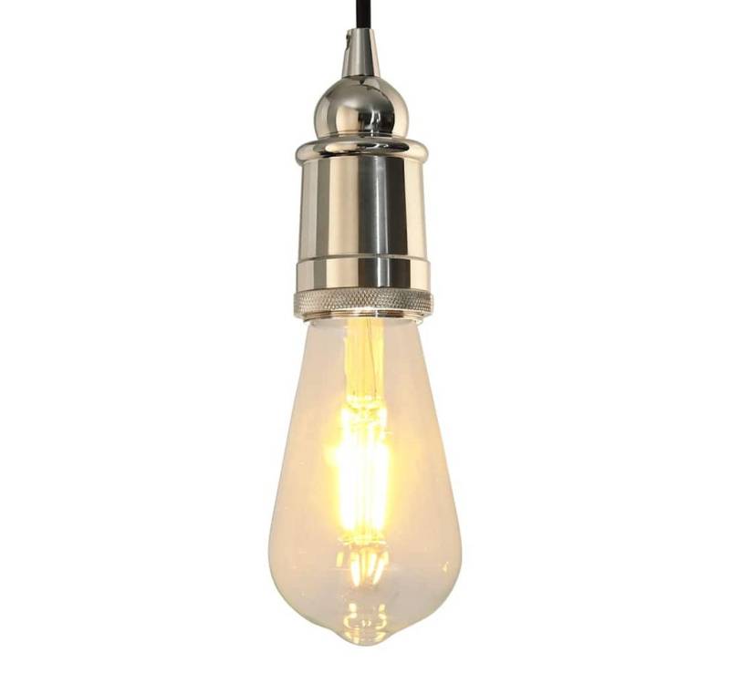 vidaXL Deckenleuchten Lampenfassungen 2 Stk Satin-Nickel E27 von vidaXL