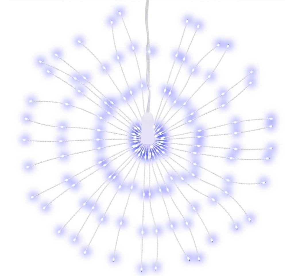 vidaXL Dekolicht Weihnachtsbeleuchtung Feuerwerk 140 LEDs Blau 17 cm Außenbereich vidaXL Dekolicht Weihnachtsbeleuchtung Feuerwerk 140 LEDs Blau 17 cm Außenbereich von vidaXL
