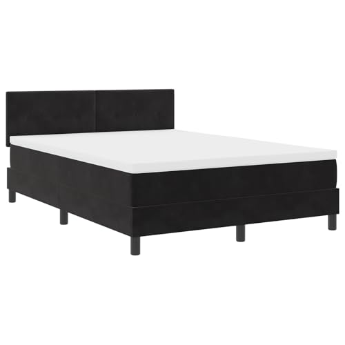 vidaXL Doppel-Taschenfederkern-Bettmatratze Schwarz & Weiß Samtbezug 140X200Cm Bequeme Schaumstütze Reißverschluss Ideal Für Schlafzimmer Erwachsenen Möbel Schoner Matte Topper Matratzen Mit Bezügen vidaXL Doppel-Taschenfederkern-Bettmatratze Schwarz & Weiß Samtbezug 140X200Cm Bequeme Schaumstütze Reißverschluss Ideal Für Schlafzimmer Erwachsenen Möbel Schoner Matte Topper Matratzen Mit Bezügen von vidaXL