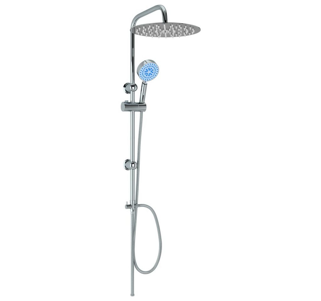 vidaXL Regenduschkopf Doppelkopf-Duschset mit Handbrause Edelstahl vidaXL Regenduschkopf Doppelkopf-Duschset mit Handbrause Edelstahl von vidaXL
