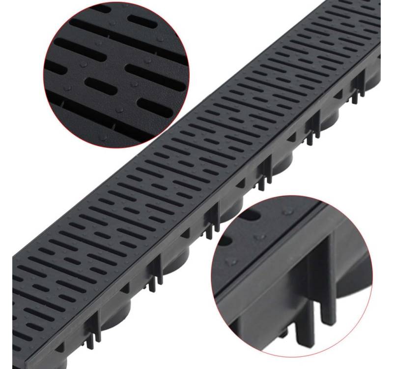 vidaXL Duschablauf, Ablaufrinnen Kunststoff 3 m vidaXL Duschablauf, Ablaufrinnen Kunststoff 3 m von vidaXL