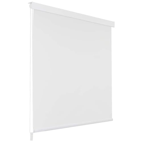 vidaXL Duschrollo 100x240cm Weiß Duschvorhang Dusche Rollo Badewannenvorhang vidaXL Duschrollo 100x240cm Weiß Duschvorhang Dusche Rollo Badewannenvorhang von vidaXL