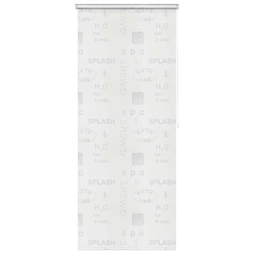 vidaXL Duschrollo 120x240cm Splash-Design Duschvorhang Rollo Badewannenvorhang vidaXL Duschrollo 120x240cm Splash-Design Duschvorhang Rollo Badewannenvorhang von vidaXL