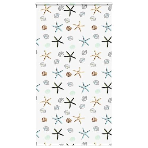 vidaXL Duschrollo mit Kassette 130x240 cm Stoffbreite 126 cm, Duschvorhang, Badewannenvorhang, Seitenzugrollo, Dusche Rollo, Badewannenrollo vidaXL Duschrollo mit Kassette 130x240 cm Stoffbreite 126 cm, Duschvorhang, Badewannenvorhang, Seitenzugrollo, Dusche Rollo, Badewannenrollo von vidaXL