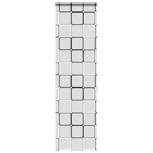 vidaXL Duschrollo mit Kassette 60x240 cm Stoffbreite 56 cm, Duschvorhang, Badewannenvorhang, Seitenzugrollo, Dusche Rollo, Badewannenrollo vidaXL Duschrollo mit Kassette 60x240 cm Stoffbreite 56 cm, Duschvorhang, Badewannenvorhang, Seitenzugrollo, Dusche Rollo, Badewannenrollo von vidaXL